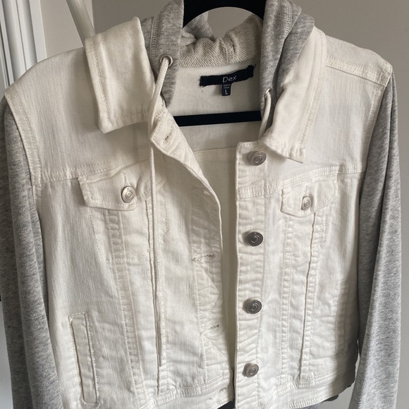 Hooded Jean Jacket - Picture 2 of 5